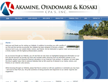 Tablet Screenshot of aokcpas.com